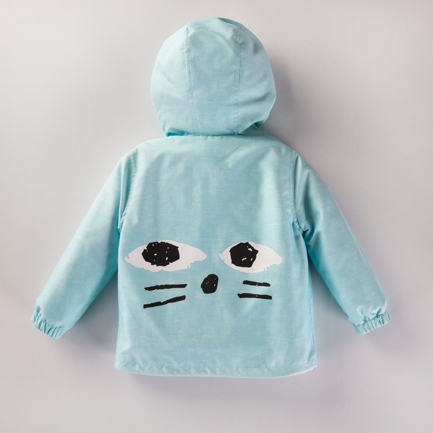 Impermeabile Gatto Azzurro