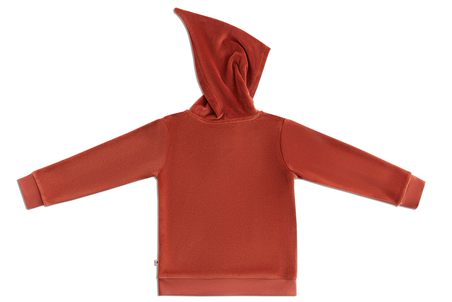 Felpa con cappuccio in ciniglia Tabasco