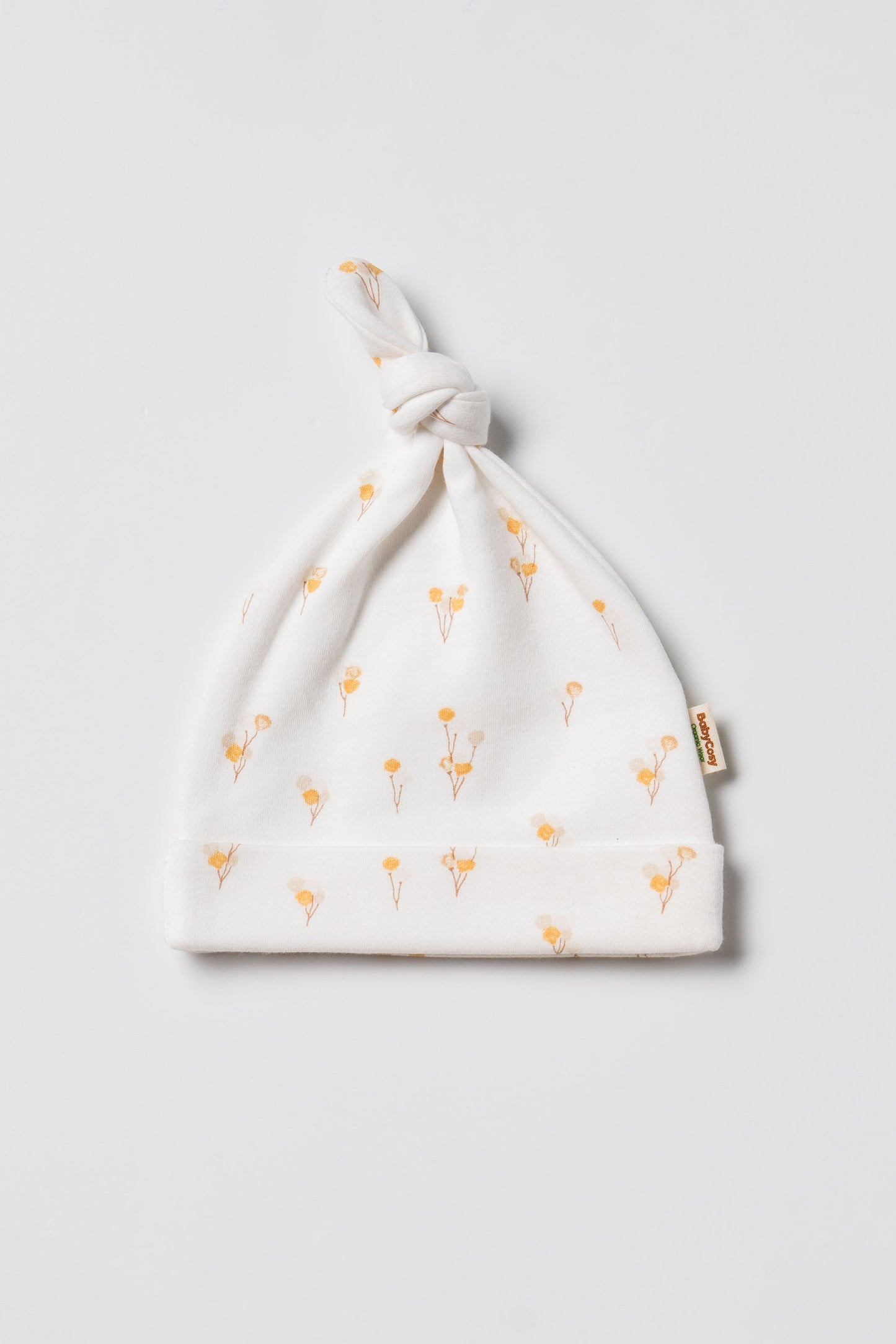 Set 3 cappellini neonato con nodo palloncini | BABYCOSY ORGANIC