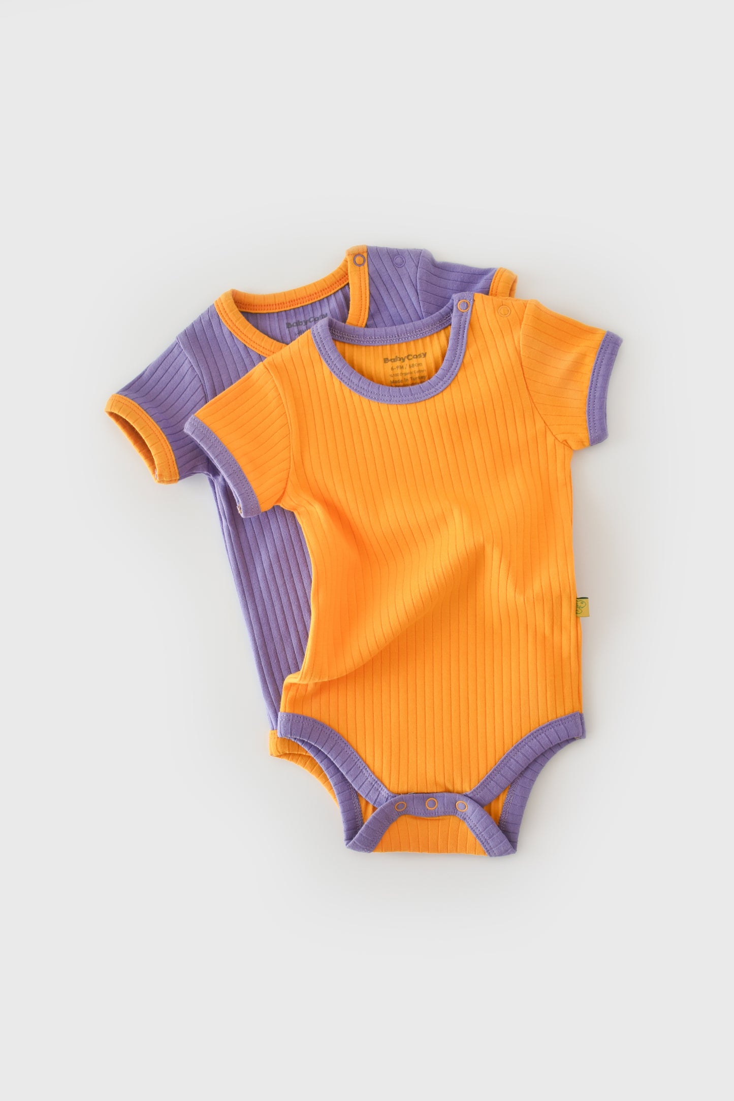 BabyCosy Retro Set 2 Body Giallo & Viola