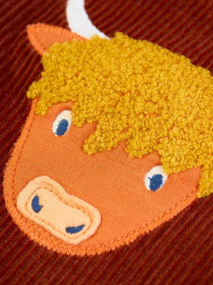 Pantaloni a coste Highland Cow | Frugi
