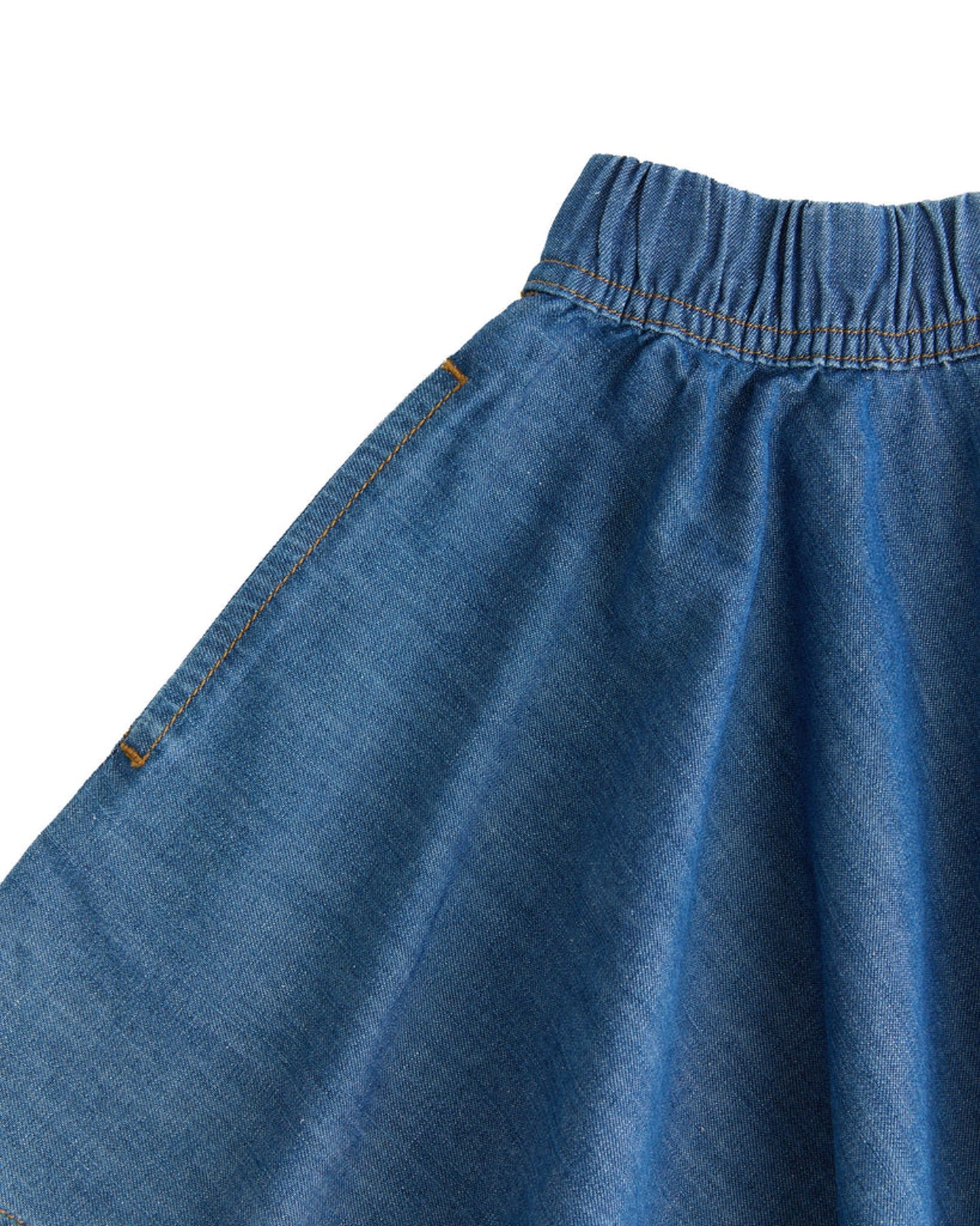 Jeans Gonna Leela Cotton Blu Chiara