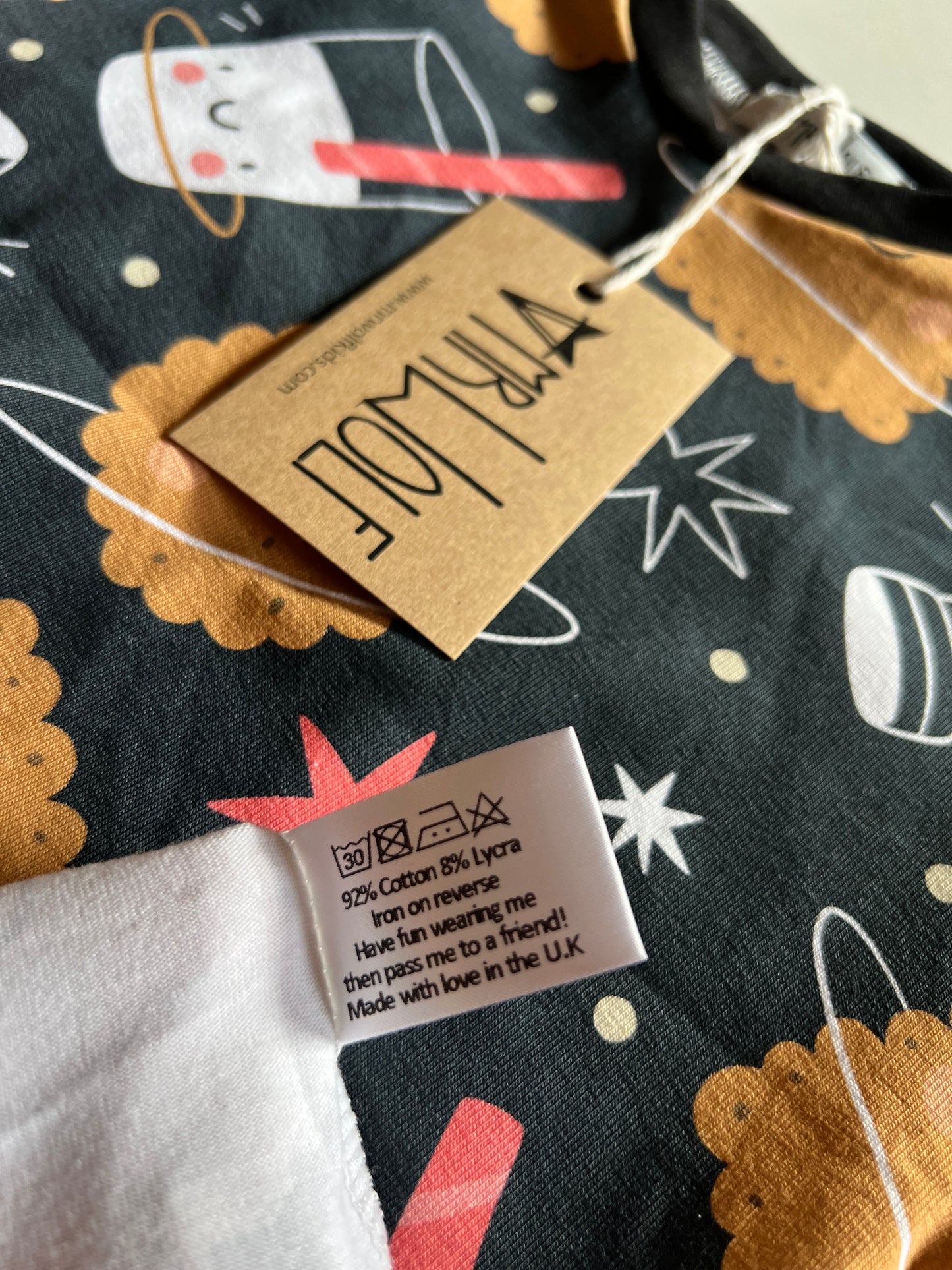 Maglietta Space Milk & Cookies