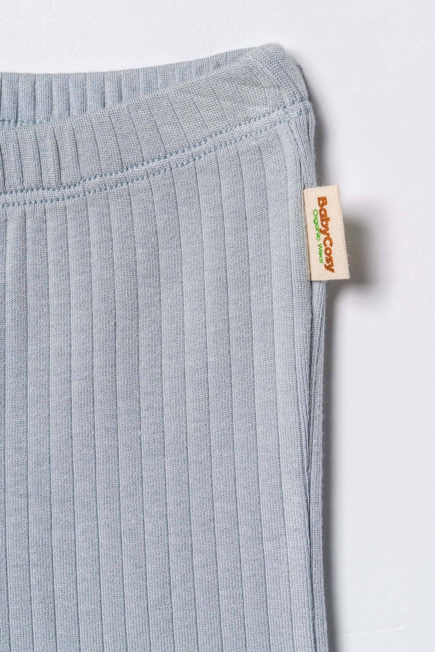 Set 2 pantaloni modal azzurro | BABYCOSY ORGANIC