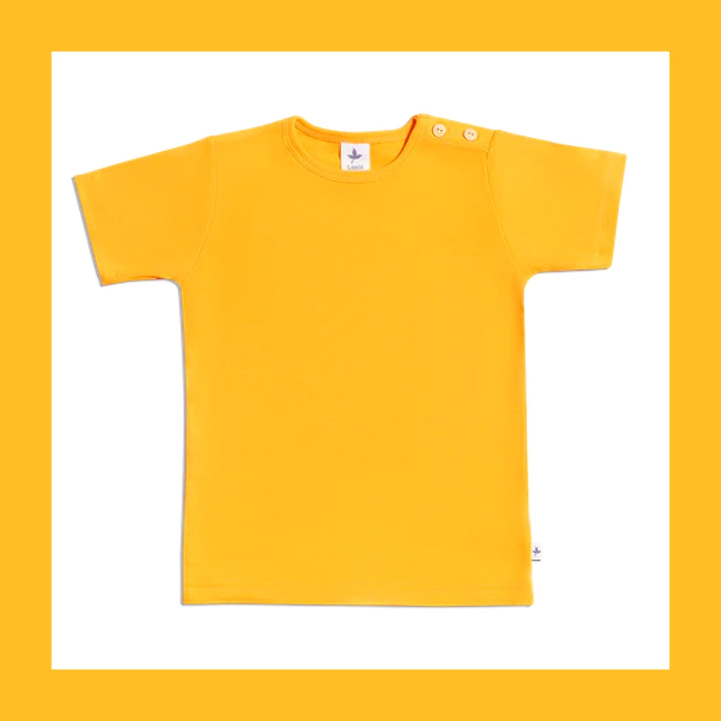 Maglietta a maniche corte Giallo Sole