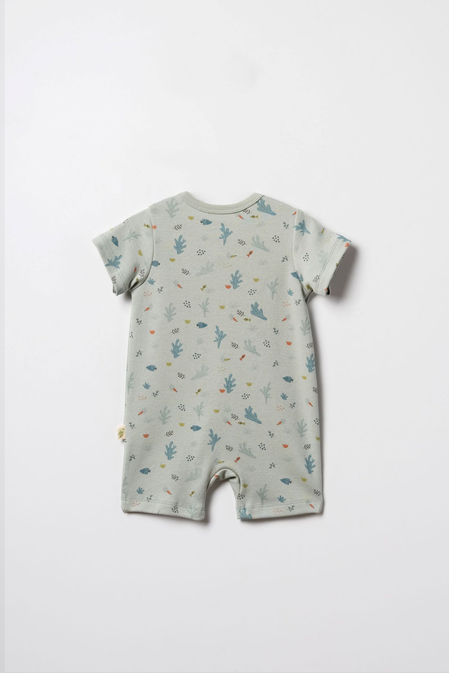 Tutina corta con zip | Babycosy Organic