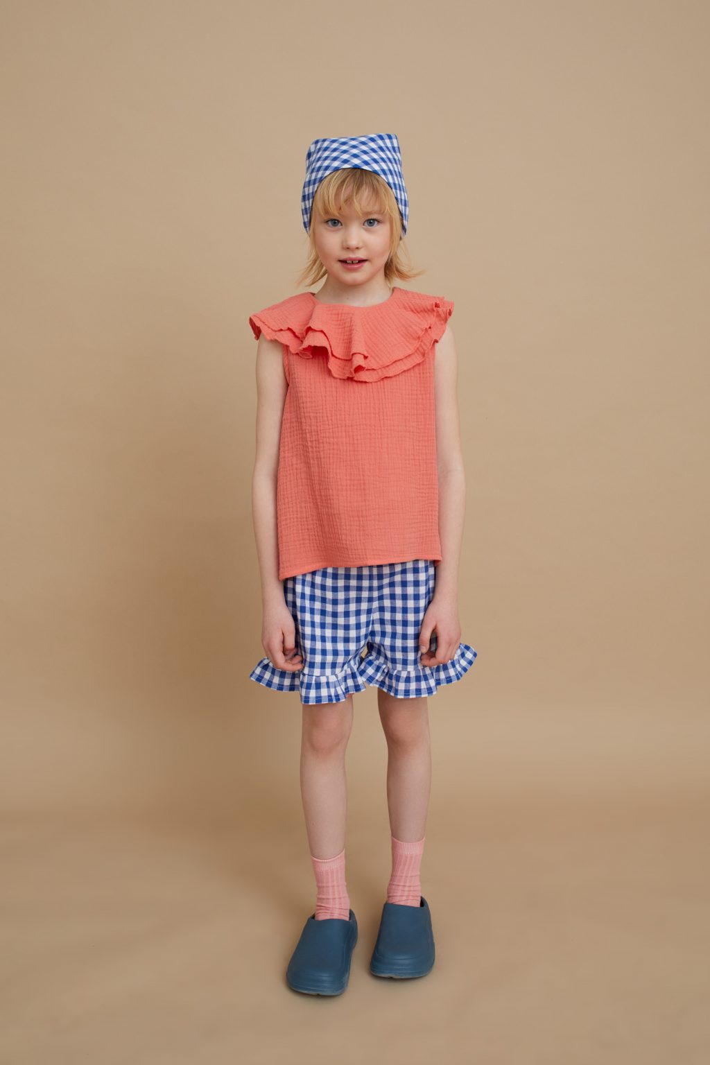 Shorts OXOX a quadretti