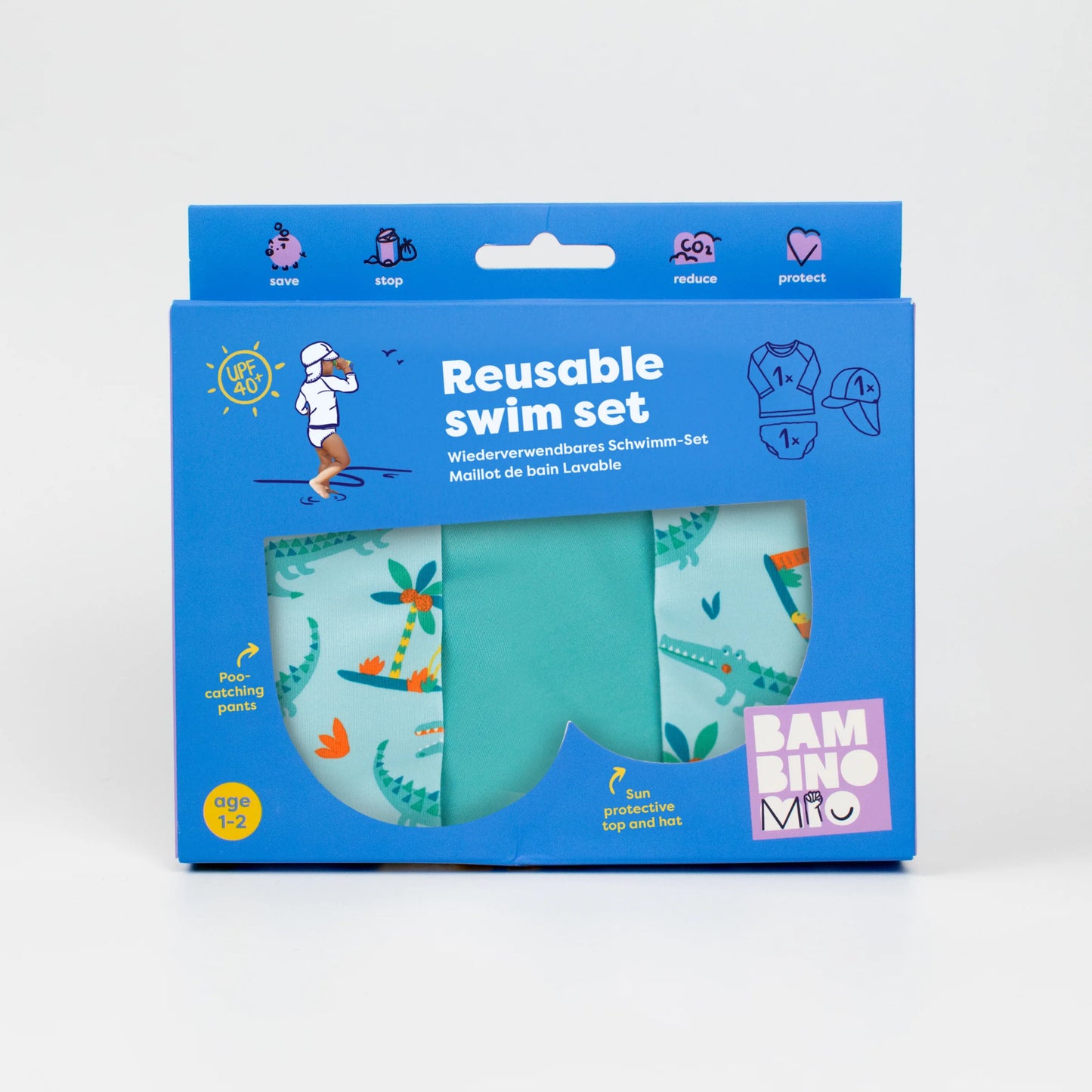 Set Mare 3 Pezzi Crafty Croc | Bambino Mio