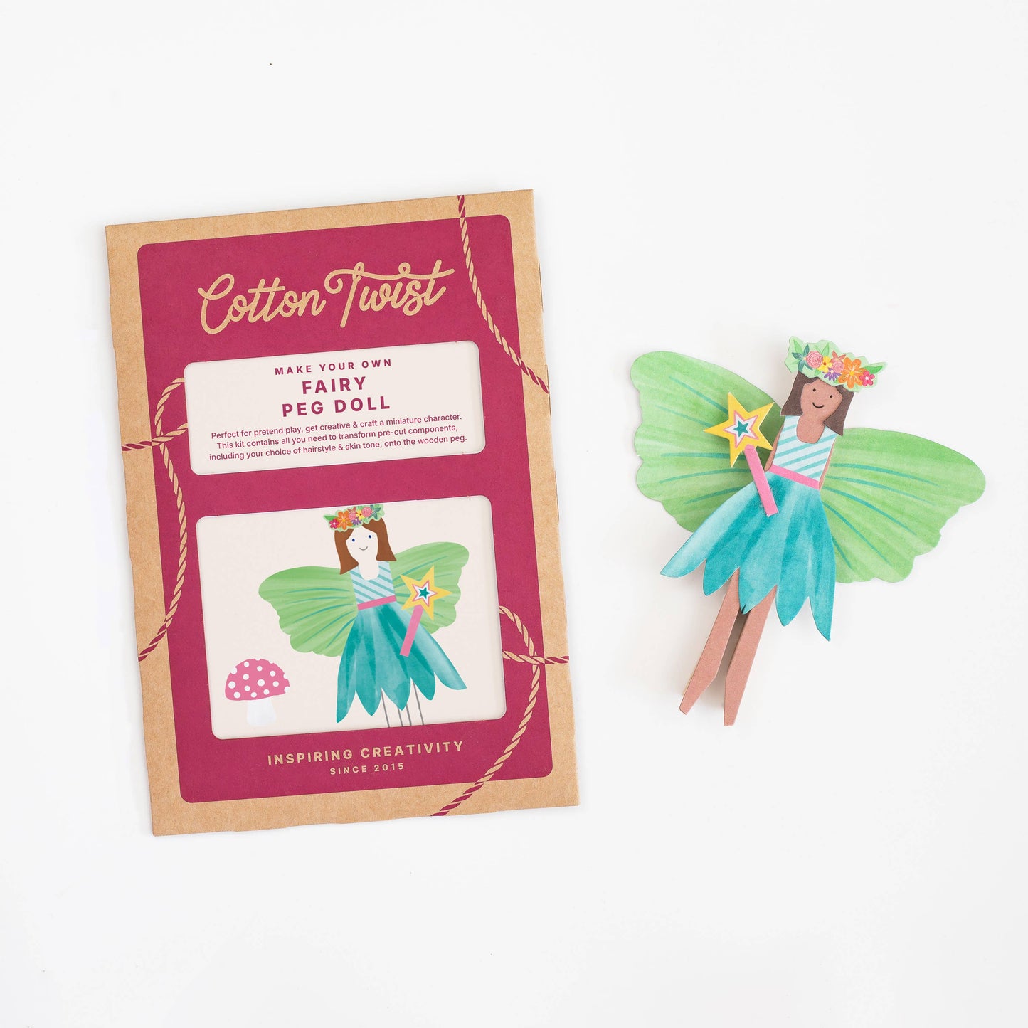 Kit creativo bambola Fata - Cotton Twist