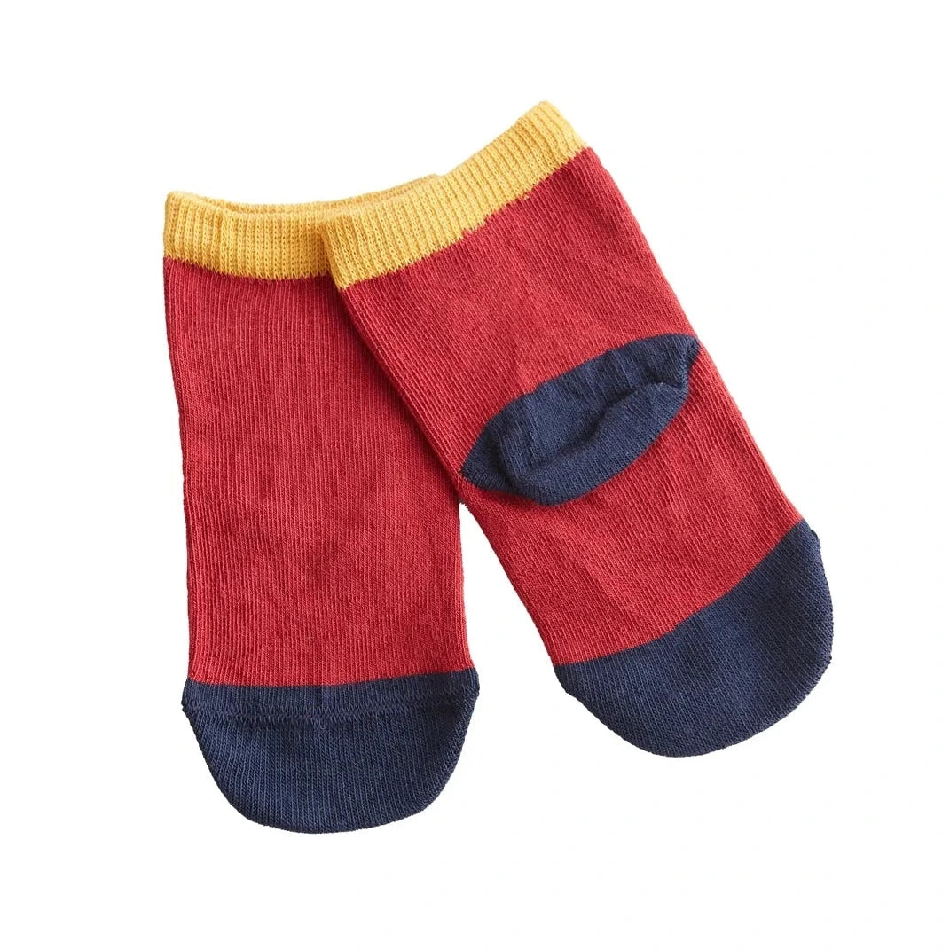 Calzini Rossi Cotone Organico