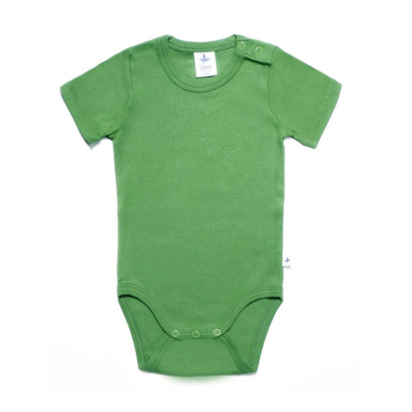 Body a maniche corte Cotone Organico Verde Foresta