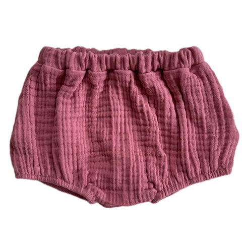 Pantaloncini Culotte Mussola Rosa