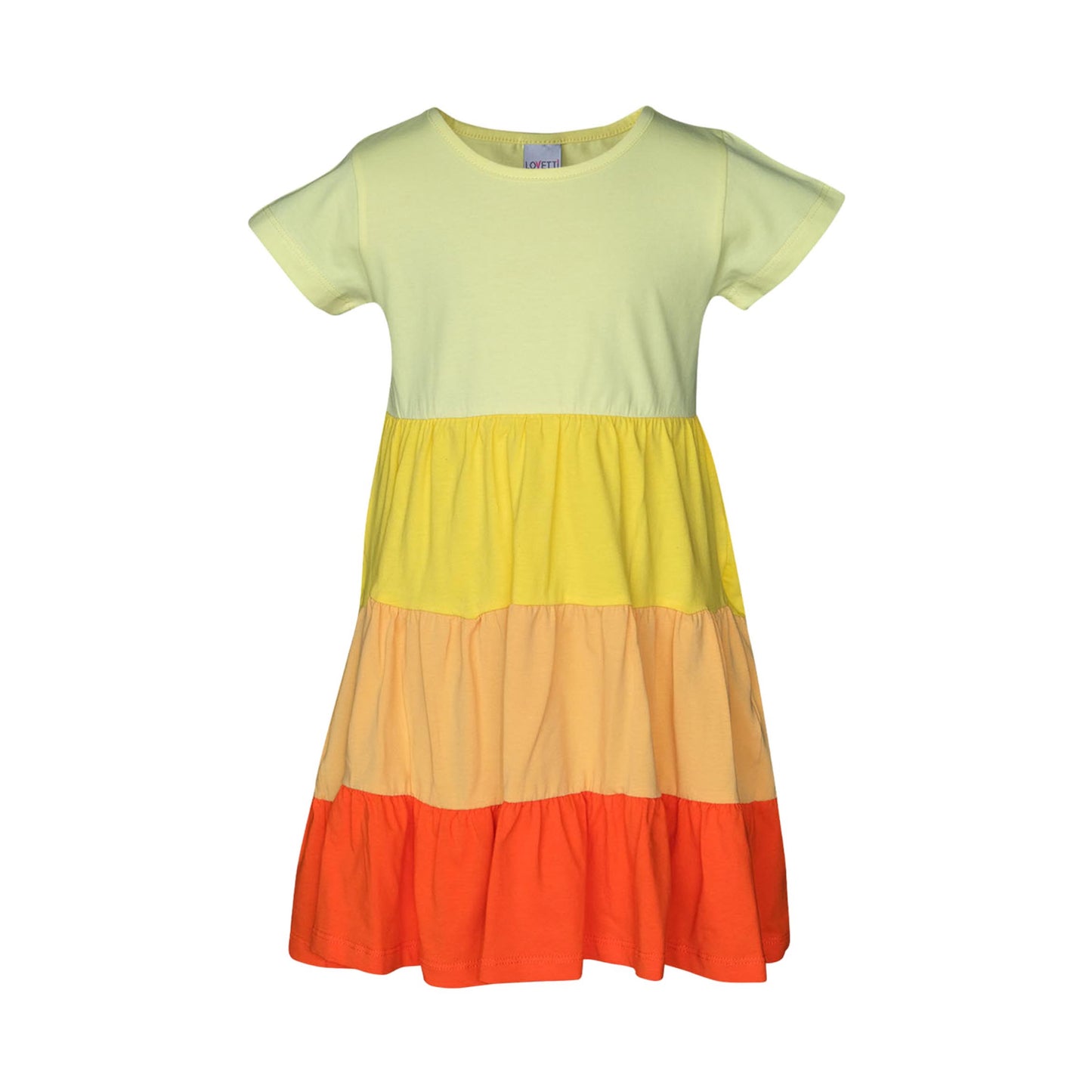 Abito Tricolore Giallo