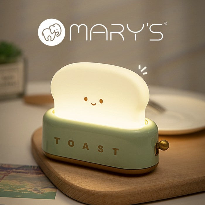 Lampada notte LED tostapane verde acqua ricaricabile | Mary’s