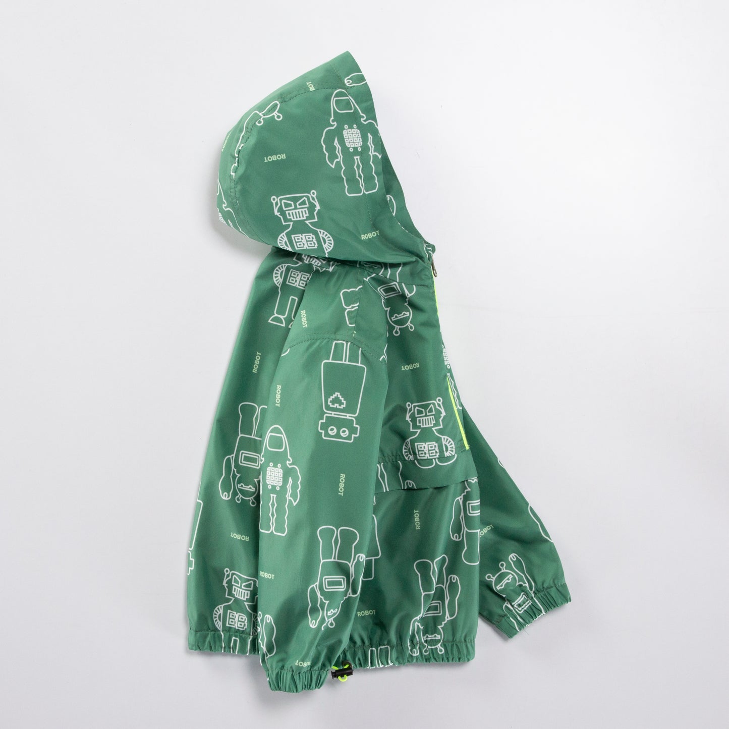 Impermeabile Robot Verde