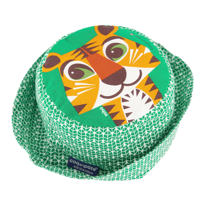 Cappello da pescatore Tigre in cotone biologico – Coq en Pâte