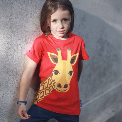 Maglietta Giraffa in cotone biologico - Coq en Pâte