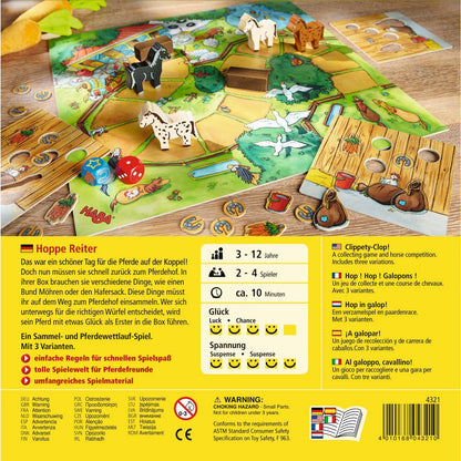Il Gioco del Cavallo alla Stalla + 3anni | Haba