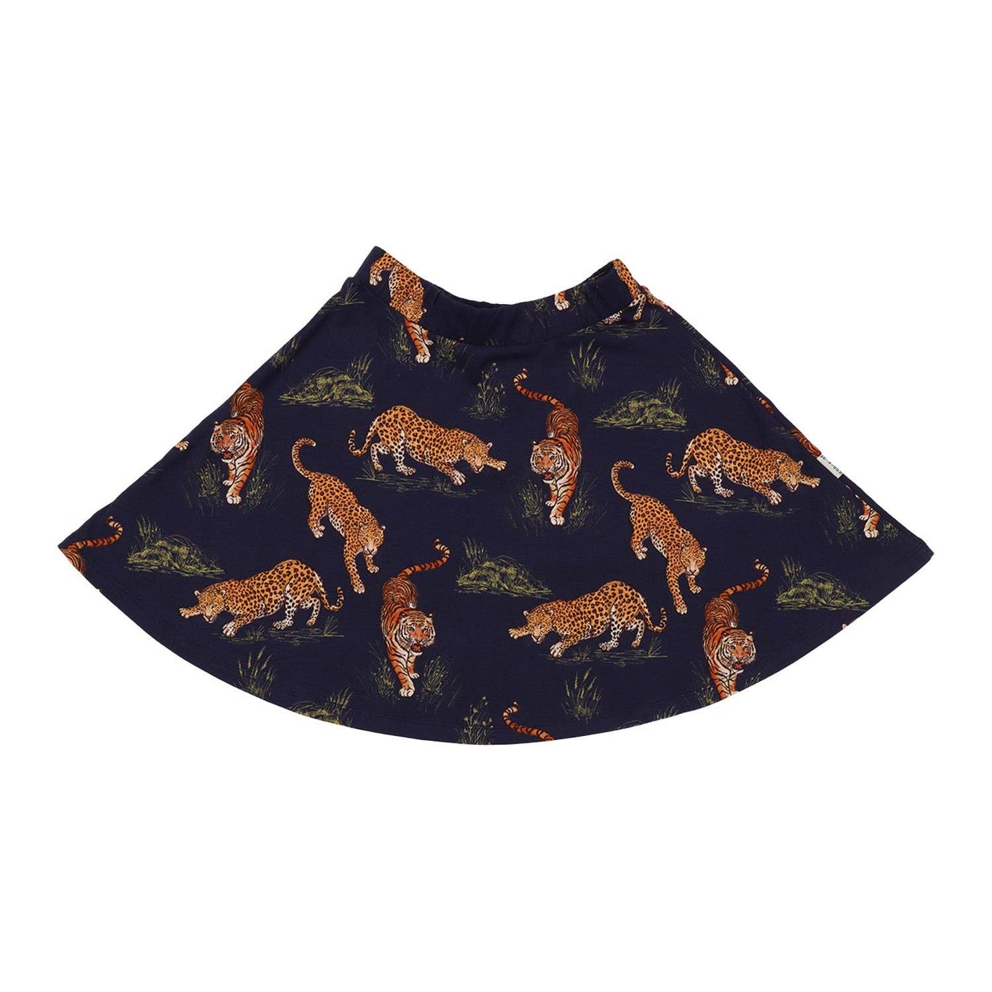 Gonna Tigri e Leopardi in cotone biologico – Walkiddy