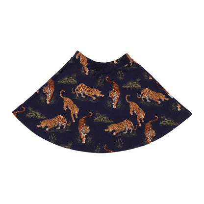 Gonna Tigri e Leopardi in cotone biologico – Walkiddy