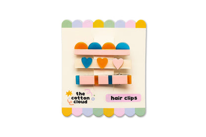 Set mollette per capelli Retro | Cotton Cloud