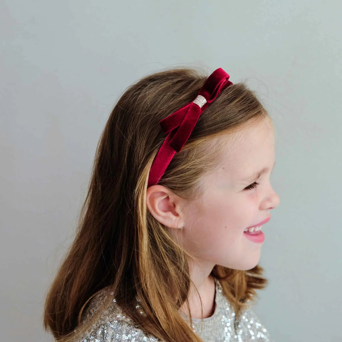Cerchietto Velvet Bow | Mimi & Lula