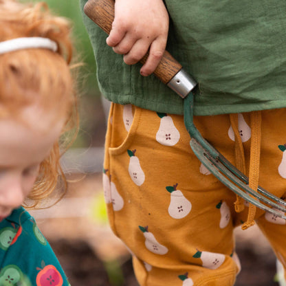 Pantaloni morbidi pera in cotone biologico – Little Green Radicals