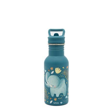 Borraccia in acciaio inossidabile - 500 ml - Chewy l'elefante | SASSI