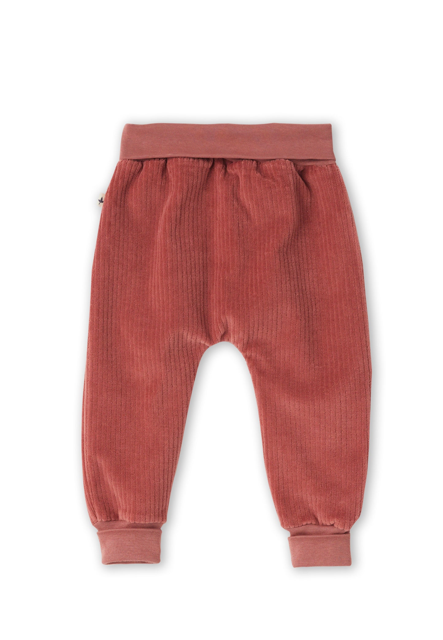 Pantaloni a coste Baby Malva Scuro