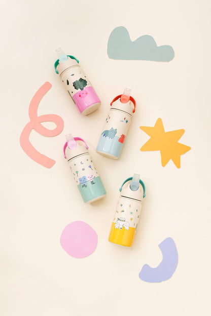 Borraccia termica in acciaio inossidabile 420ml Cats | Cotton Cloud