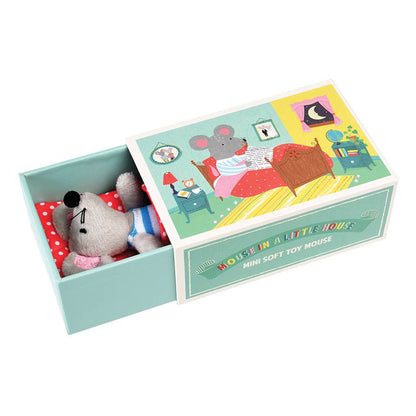 Mini peluche topo in una scatola | Rex London