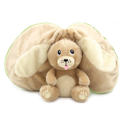 Peluche trasformabile Cane/Mela– Les Déglingos