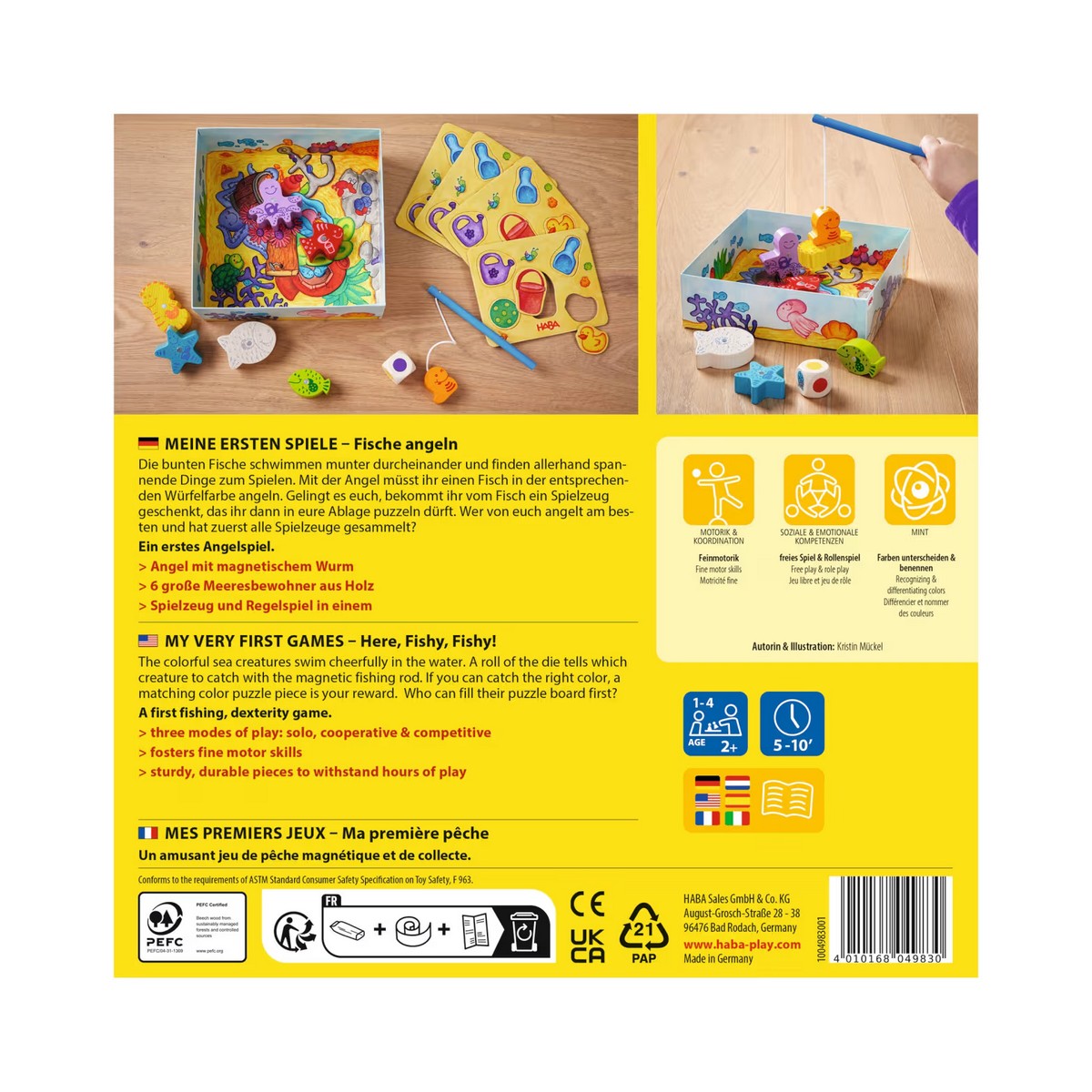 Peschiamo! Gioco di Pesca Magnetica +2anni | Haba