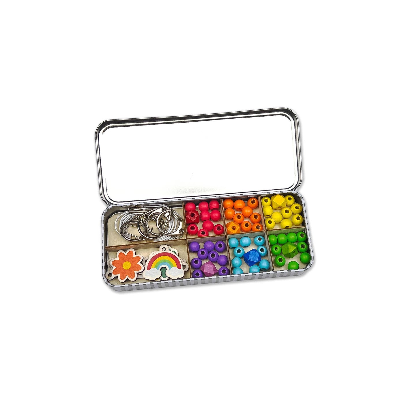 Kit creativo portachiavi in legno LUCKY DIP – Cotton Twist