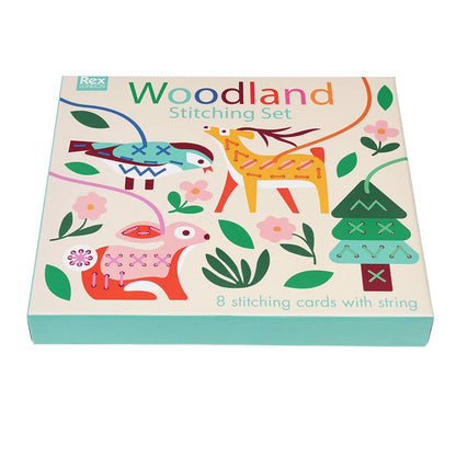 Set creativo da cucito senza ago – Woodland | Rex London