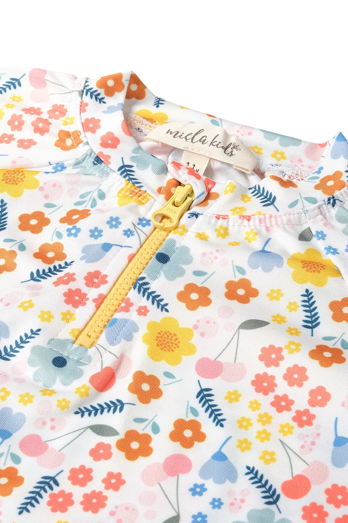 Set Mare Protezione UV 50+ Fiori | Miela Kids