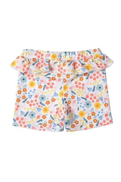 Set Mare Protezione UV 50+ Fiori | Miela Kids