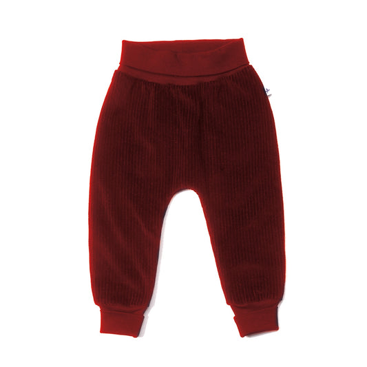Pantaloni a coste Baby Bordeaux