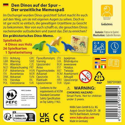 Sulle Tracce dei Dinosauri +5anni | Haba