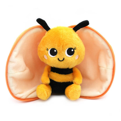 Peluche trasformabile Ape/Mandarino– Les Déglingos