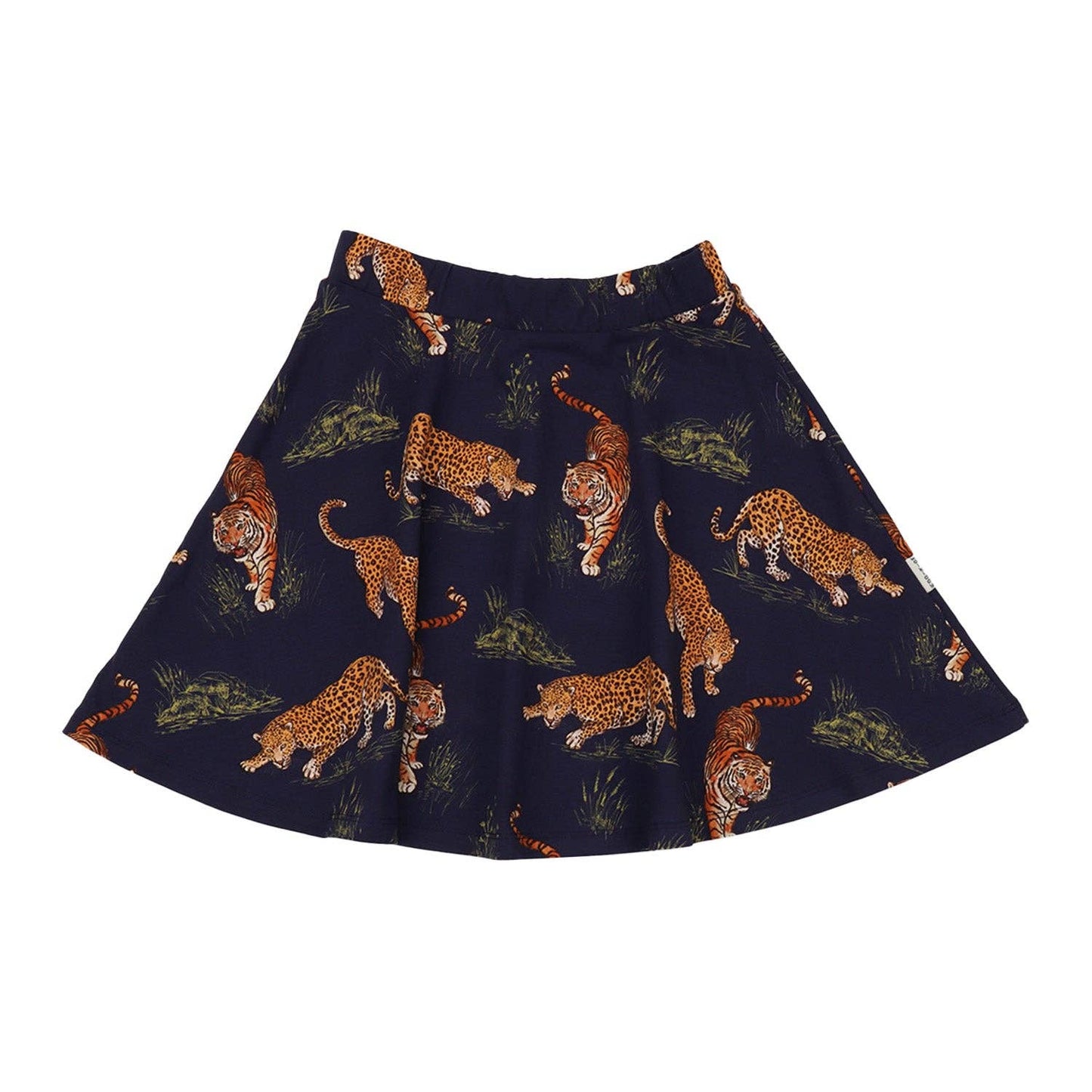 Gonna Tigri e Leopardi in cotone biologico – Walkiddy