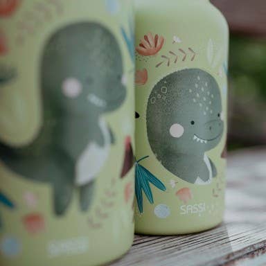 Borraccia in acciaio inossidabile - 500 ml - Cracky il Dinosauro | SASSI