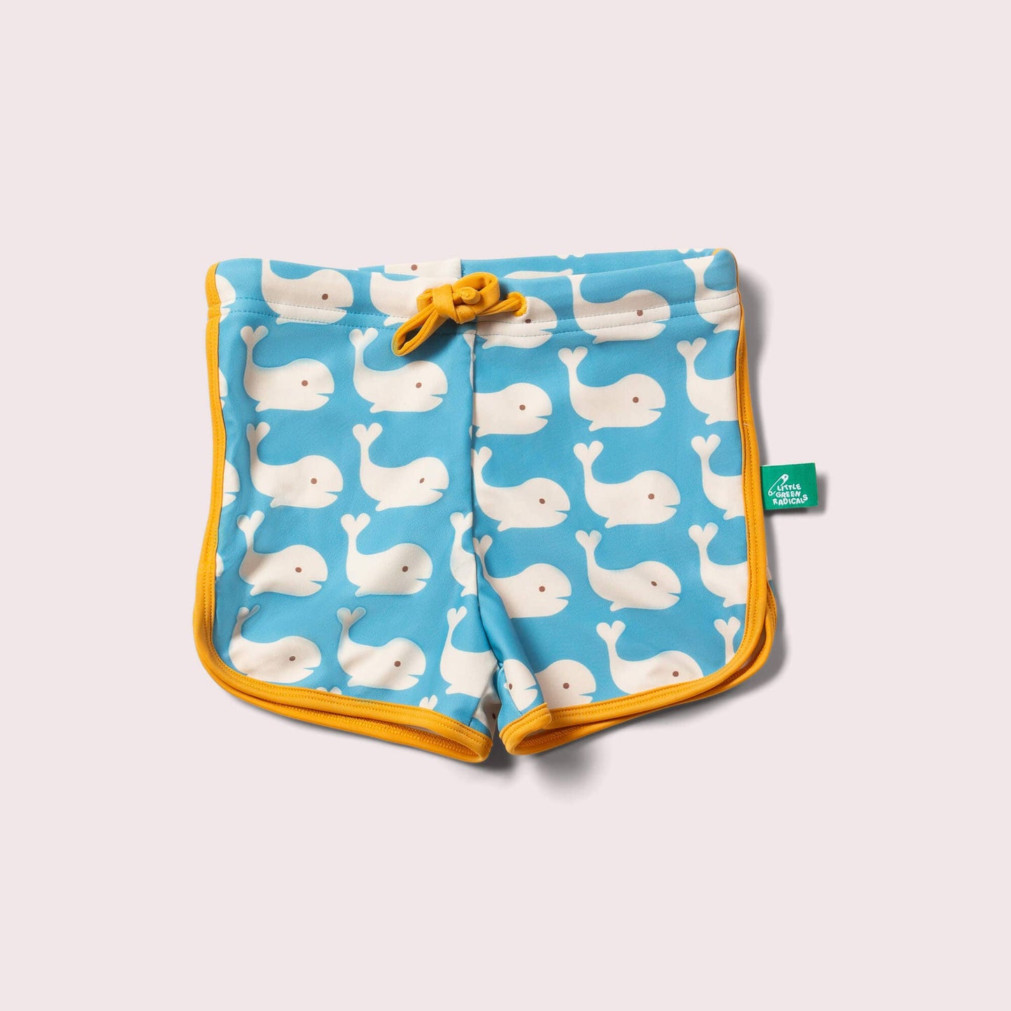 Pantaloncini da bagno Balene Bianche UPF 50+ | Little Green Radicals