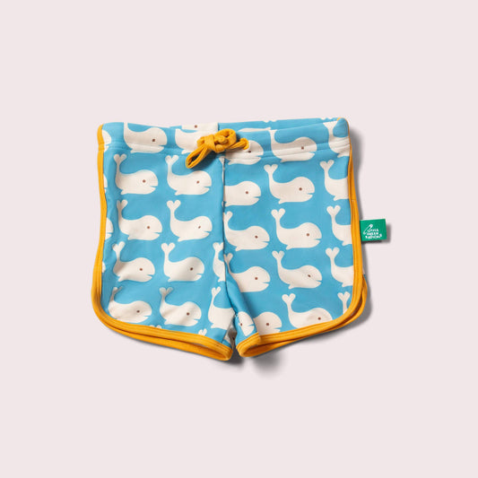 Pantaloncini da bagno Balene Bianche UPF 50+ | Little Green Radicals