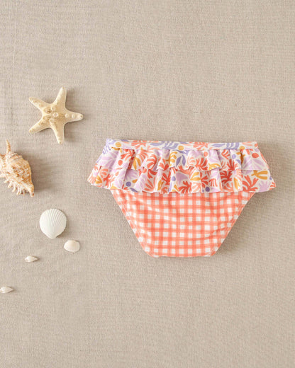 Costume slip bimba floreale