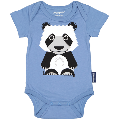 Body Panda in cotone biologico – Coq en Pâte
