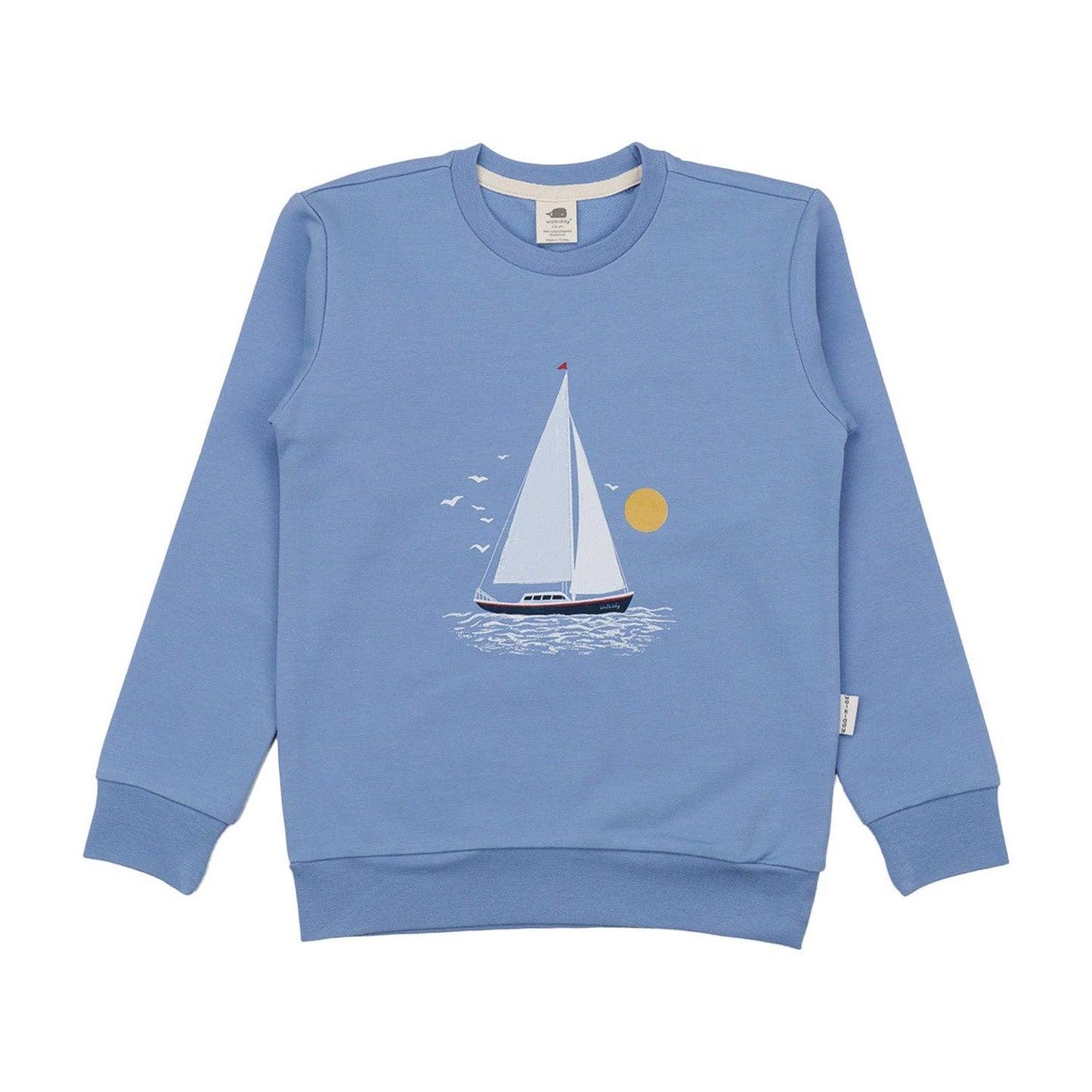 Felpa Barchetta in cotone biologico – Walkiddy
