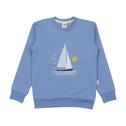 Felpa Barchetta in cotone biologico – Walkiddy