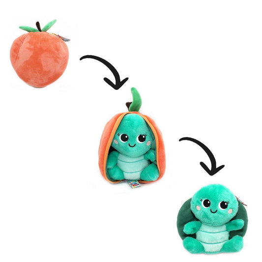 Peluche trasformabile Tartaruga/Pesca– Les Déglingos