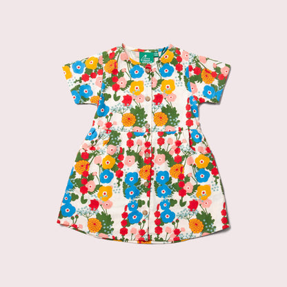 Vestito floreale in cotone biologico – Little Green Radicals